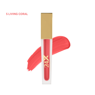 BBA By Suleman - 24x7 Liquid Matte Lipstick - 5 Living Coral